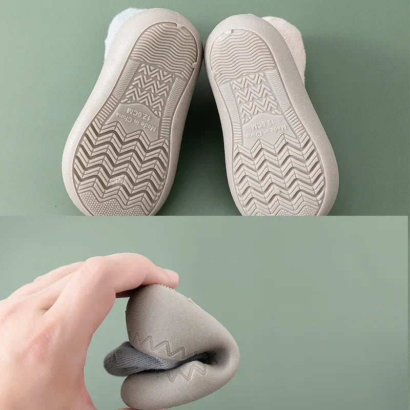 Rubber Sole Sock Shoes