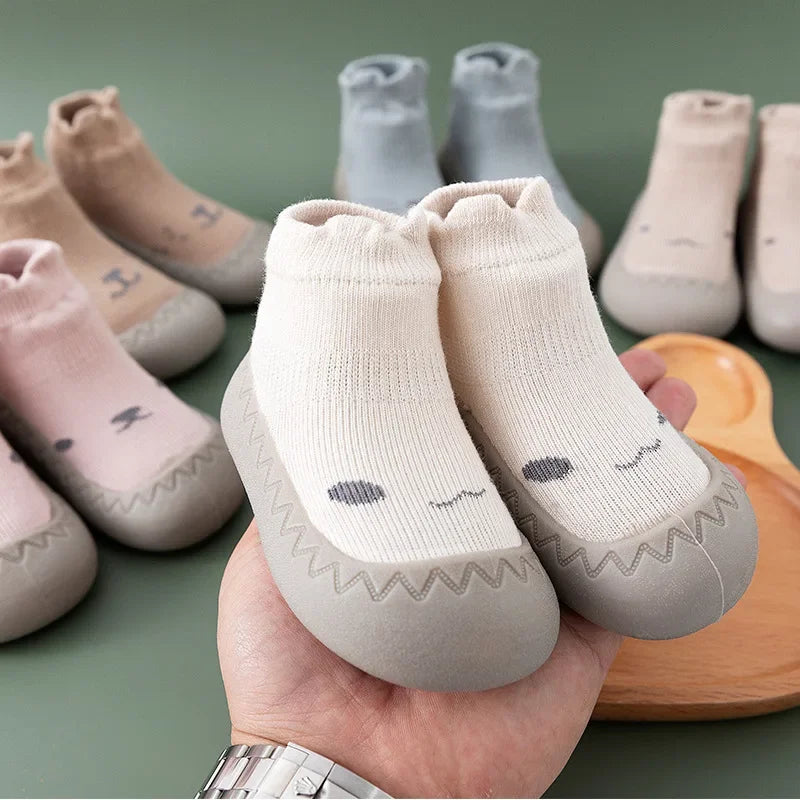 Rubber Sole Sock Shoes