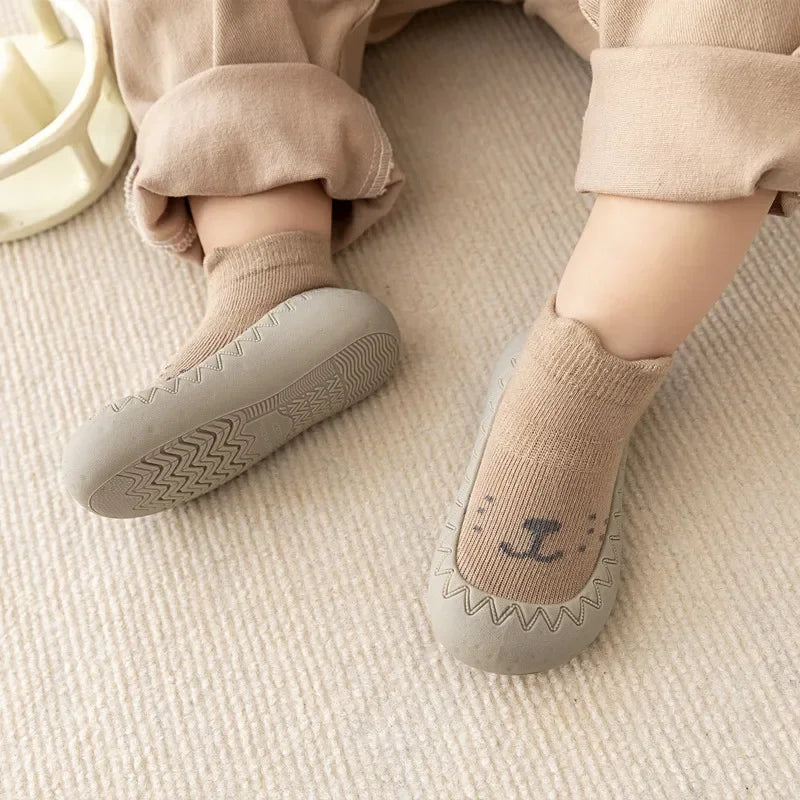 Rubber Sole Sock Shoes